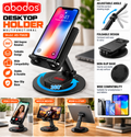 Abodos AS-TS620 black foldable rotating desktop holder product features